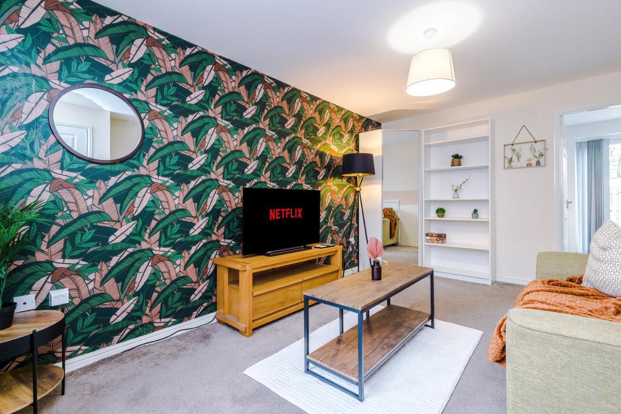 曼彻斯特Chic 2 Bed House With Garden & Free Parking别墅 外观 照片