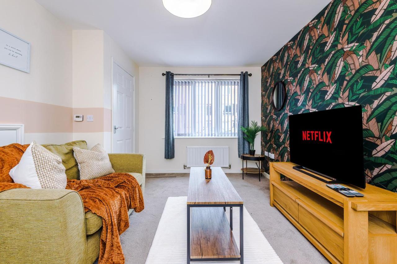 曼彻斯特Chic 2 Bed House With Garden & Free Parking别墅 外观 照片